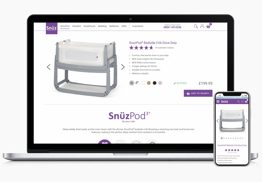 Snuz Product Page